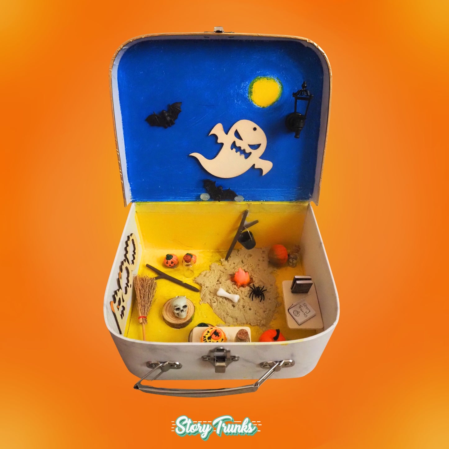 FALL Edition: Spooky Witch's Lair Story Trunk with a Book