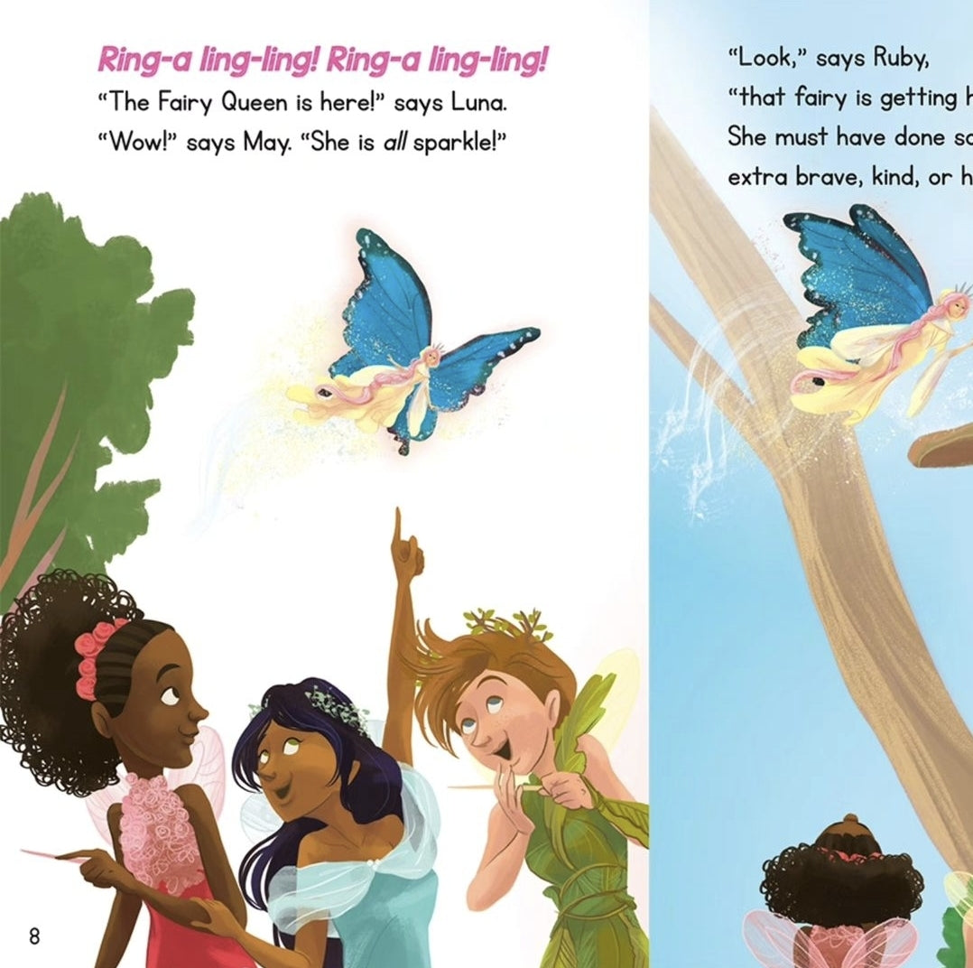 Fairy Garden Story Trunk with a Book